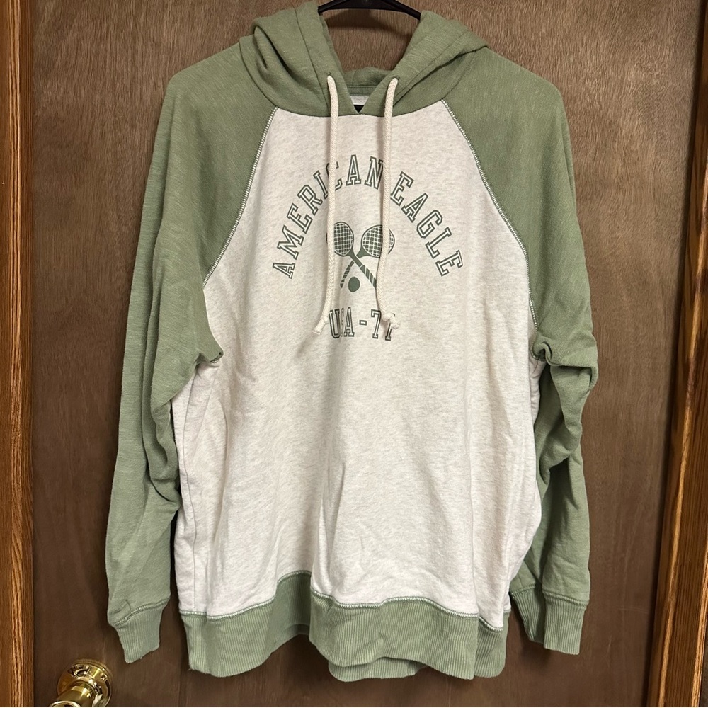 American Eagle Pullover Hoodie Sweatshirt Large